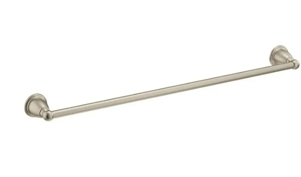 Moen Brantford Brushed Nickel 18-Inch Single Bathroom Towel Bar